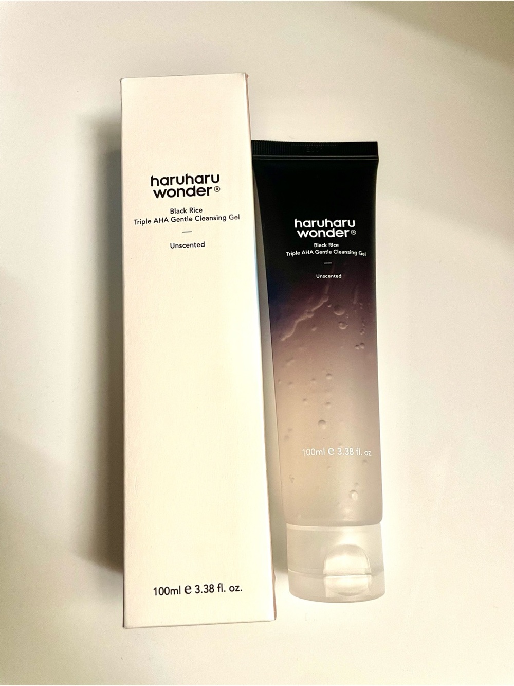 Haruharu Wonder Black Rice Triple AHA Gentle Cleansing Gel NEW!
